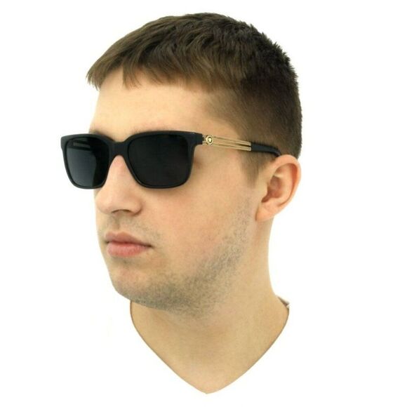 NEW Versace VE4307 GB1/87 Black Grey Square Unisex Sunglasses VE 4307 main image 6
